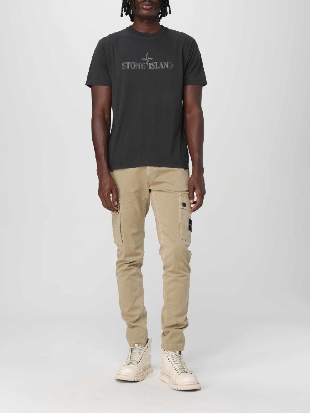 Giglio Pantalone Cargo Stone Island in cotone Fino Al -60%