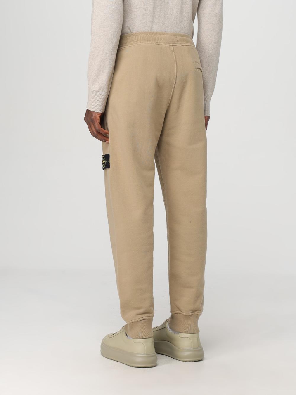 Giglio Jogger Stone Island in cotone Shopping Online