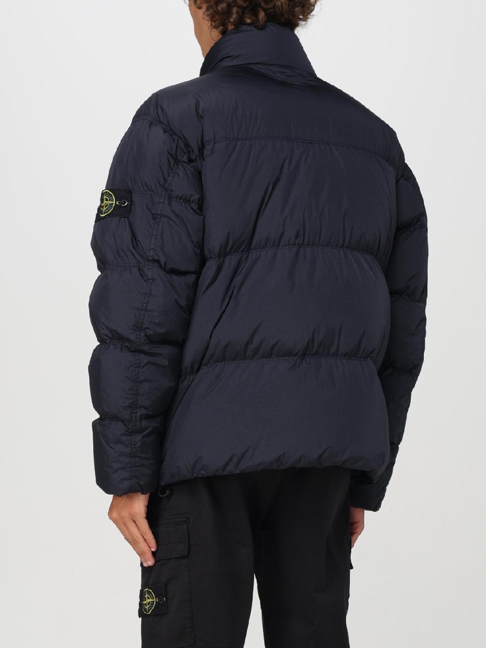 Giglio Piumino corto in nylon Stone Island Presa