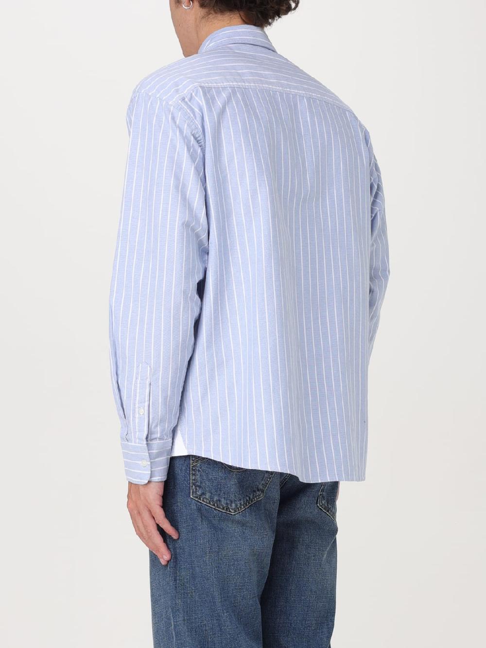 Giglio Camicia Carhartt Wip in cotone a righe In Vendita