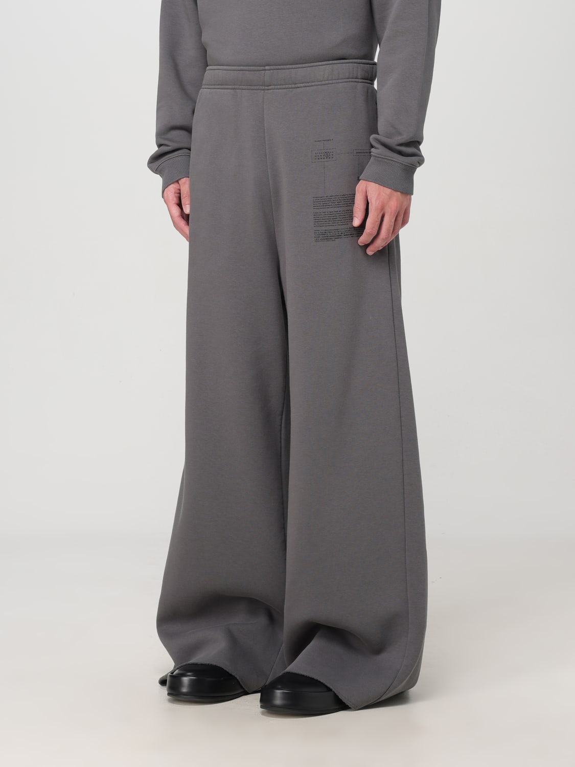 Giglio Pantalone MM6 Maison Margiela in cotone Saldi Di Fabbrica