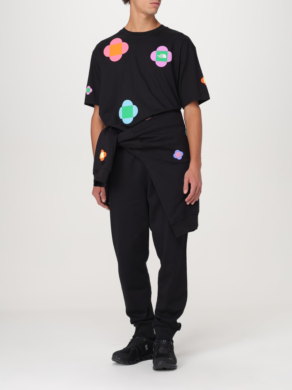 Giglio T-shirt stampata The North Face In Saldo