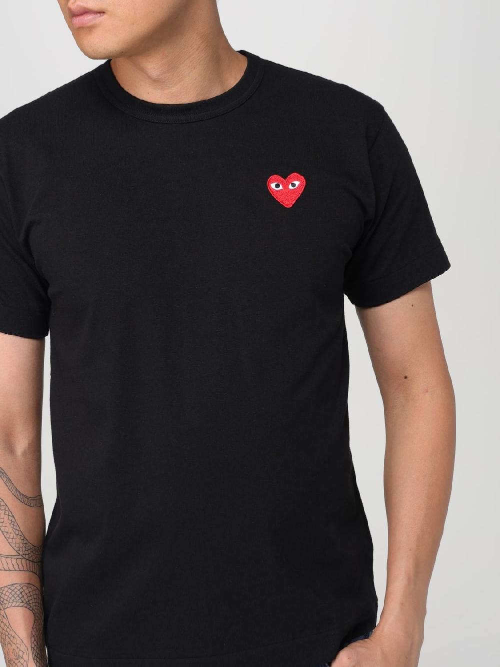 Giglio T-shirt con logo Comme Des Garcons Play Nuova