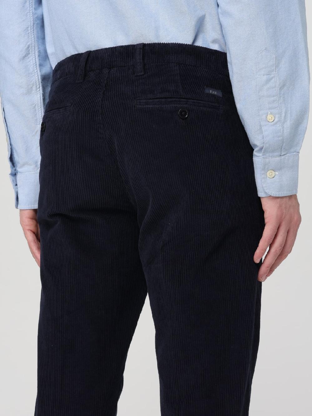 Giglio Pantalone Fay in velluto a coste Black Friday Prezzi