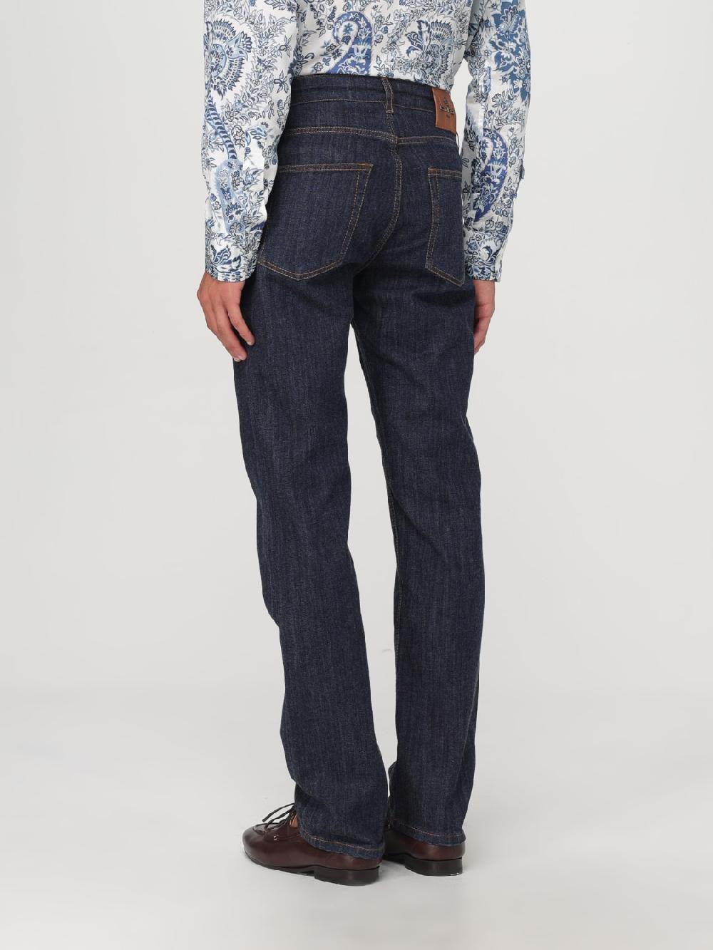 Giglio Jeans Etro in denim di cotone 2025