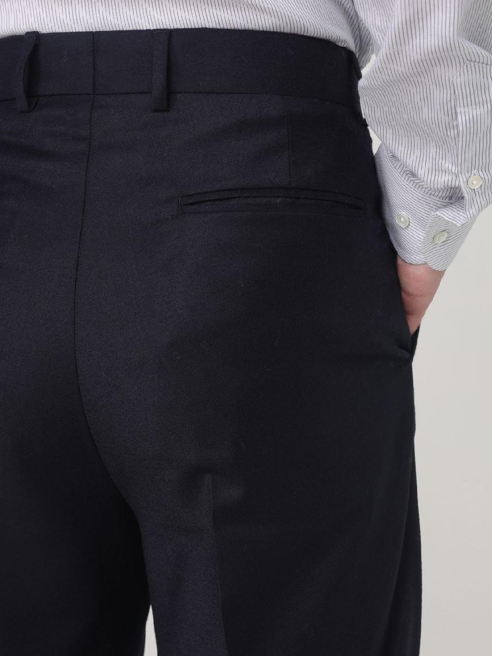Giglio Pantalone Emporio Armani in lana vergine 50% di sconto per tempo limitato