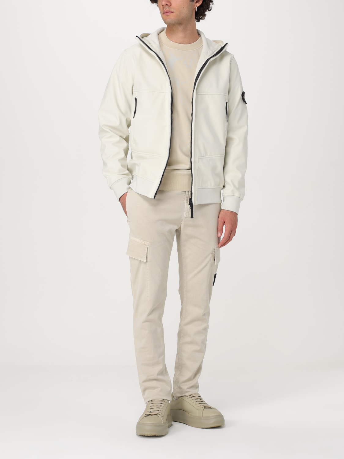 Giglio Giacca Soft Shell-R Stone Island Vendita