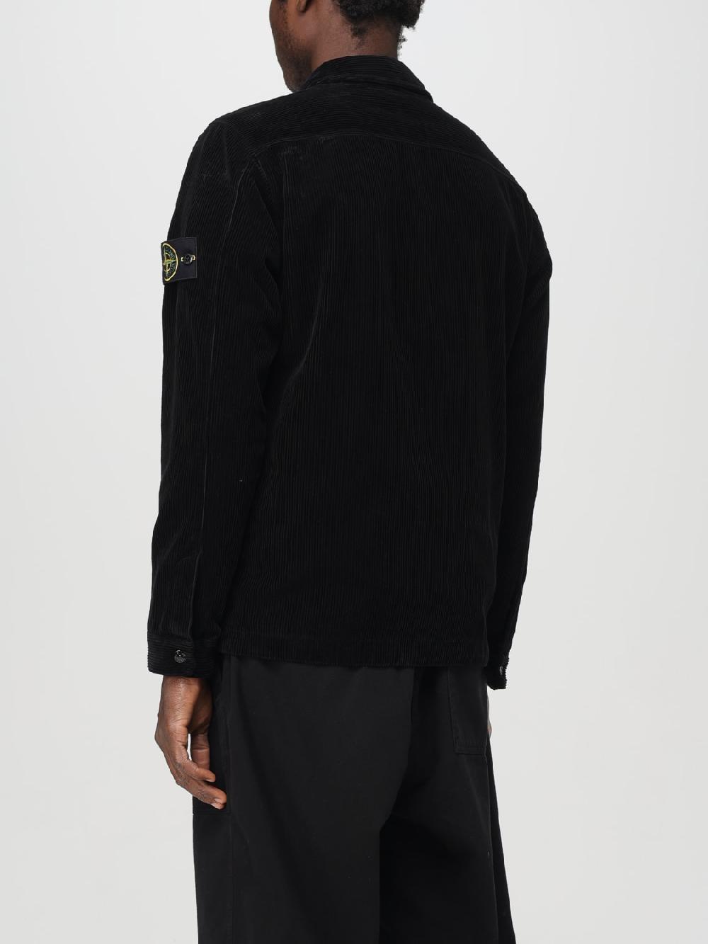 Giglio Giacca-Camicia in velluto Stone Island Promozione