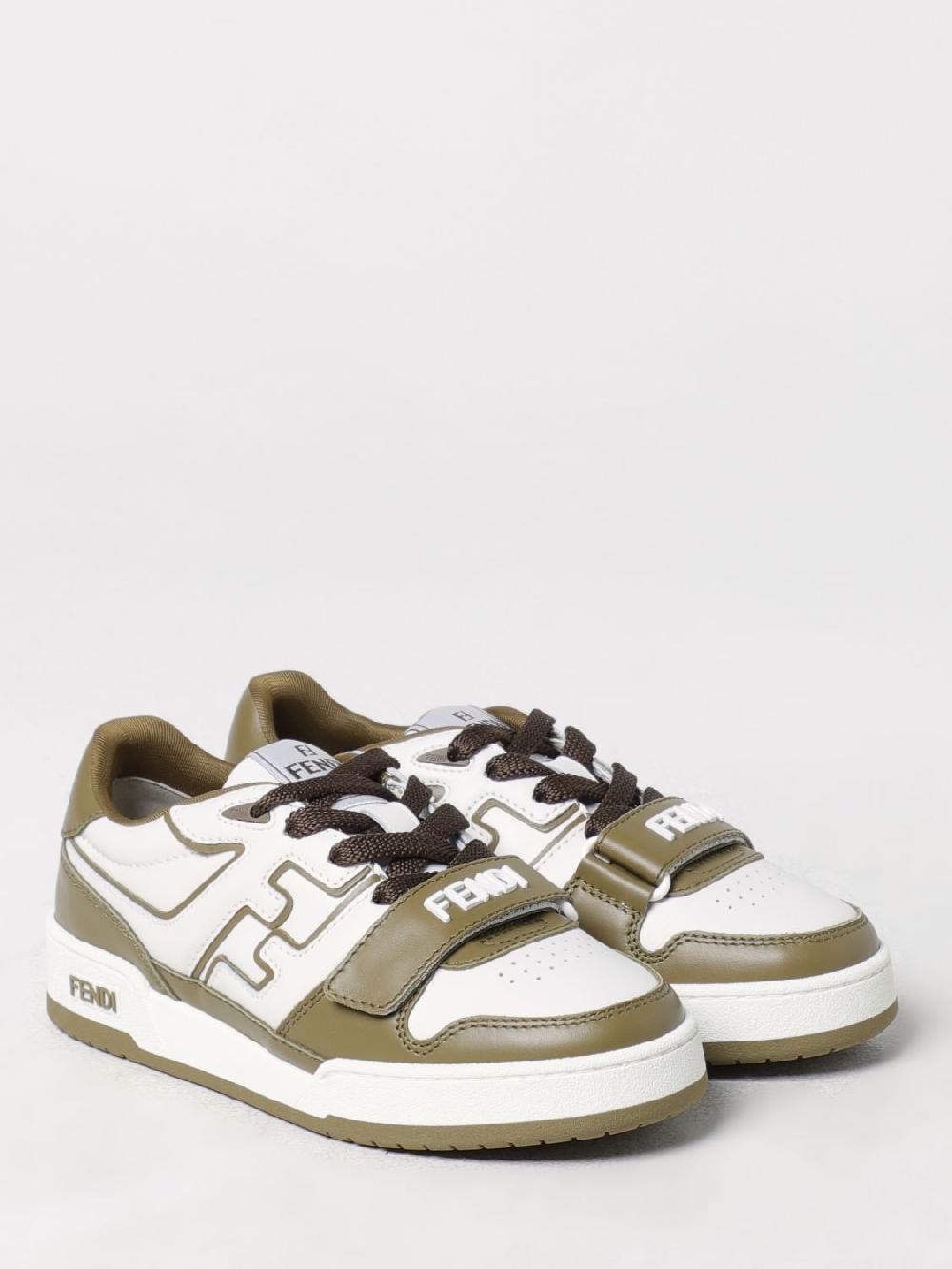 Giglio Sneakers Match Fendi in pelle Consegna Veloce