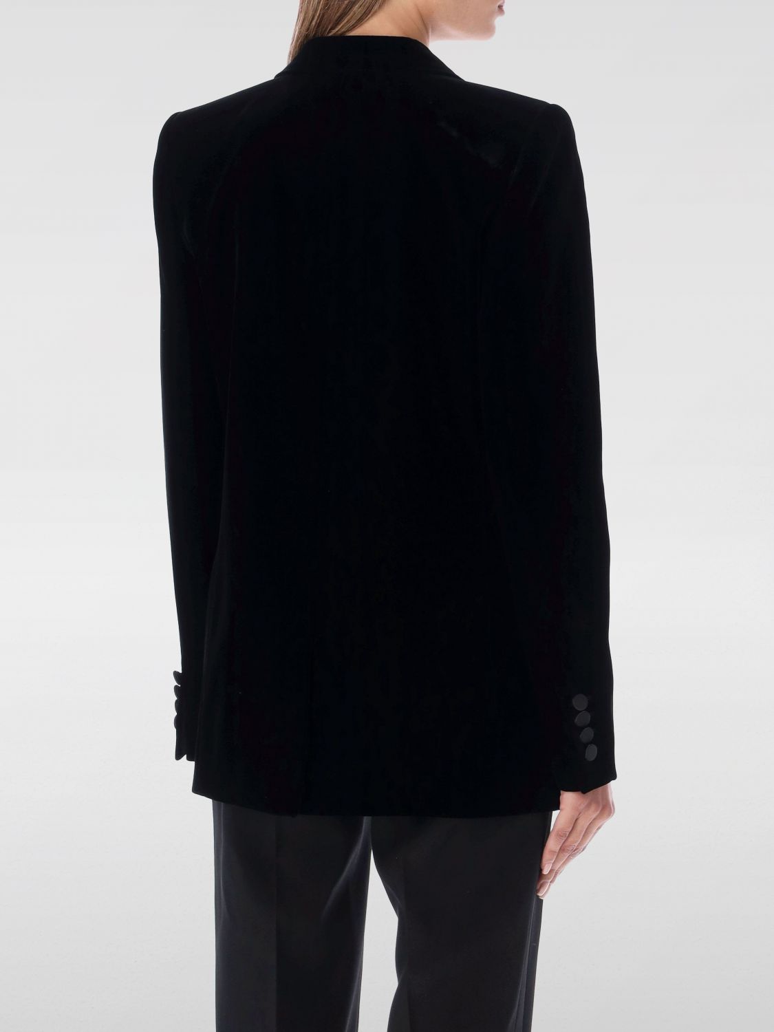 Giglio Blazer Saint Laurent in velluto Online