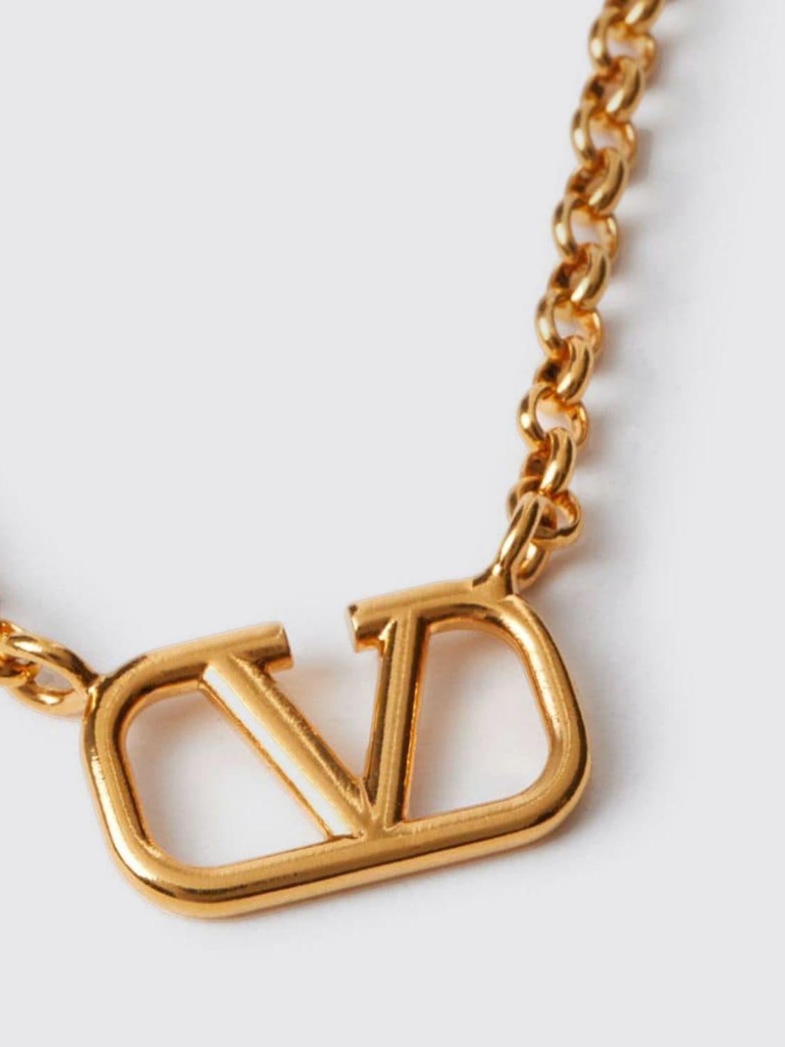 Giglio Collana VLogo Signature Valentino Garavani in ottone Vendita Economica