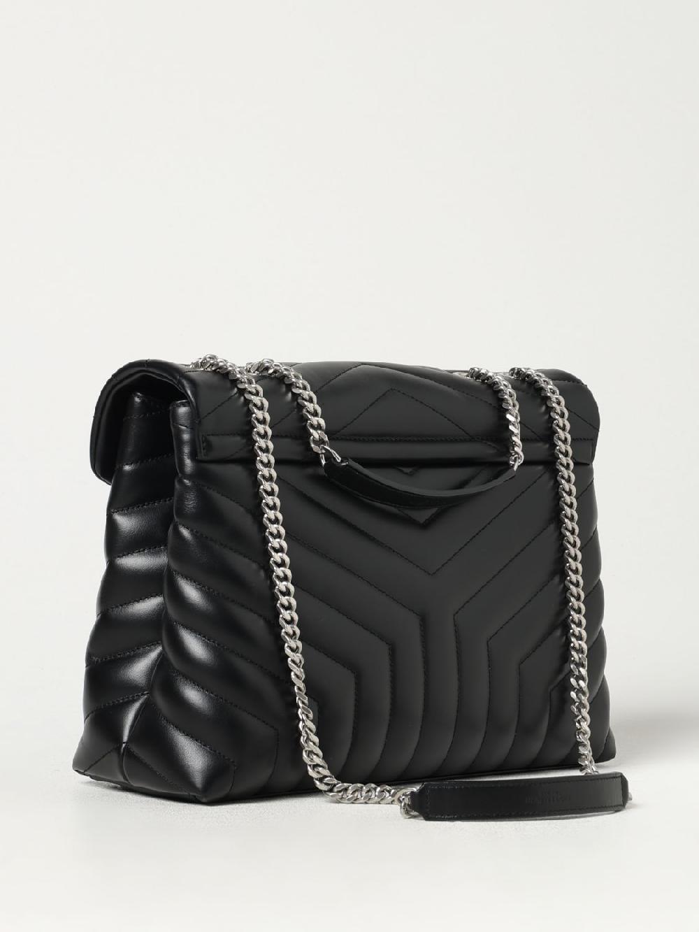 Giglio Borsa LouLou Saint Laurent in pelle trapuntata Italia