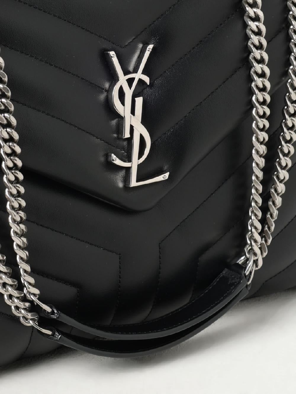 Giglio Borsa LouLou Saint Laurent in pelle trapuntata Italia