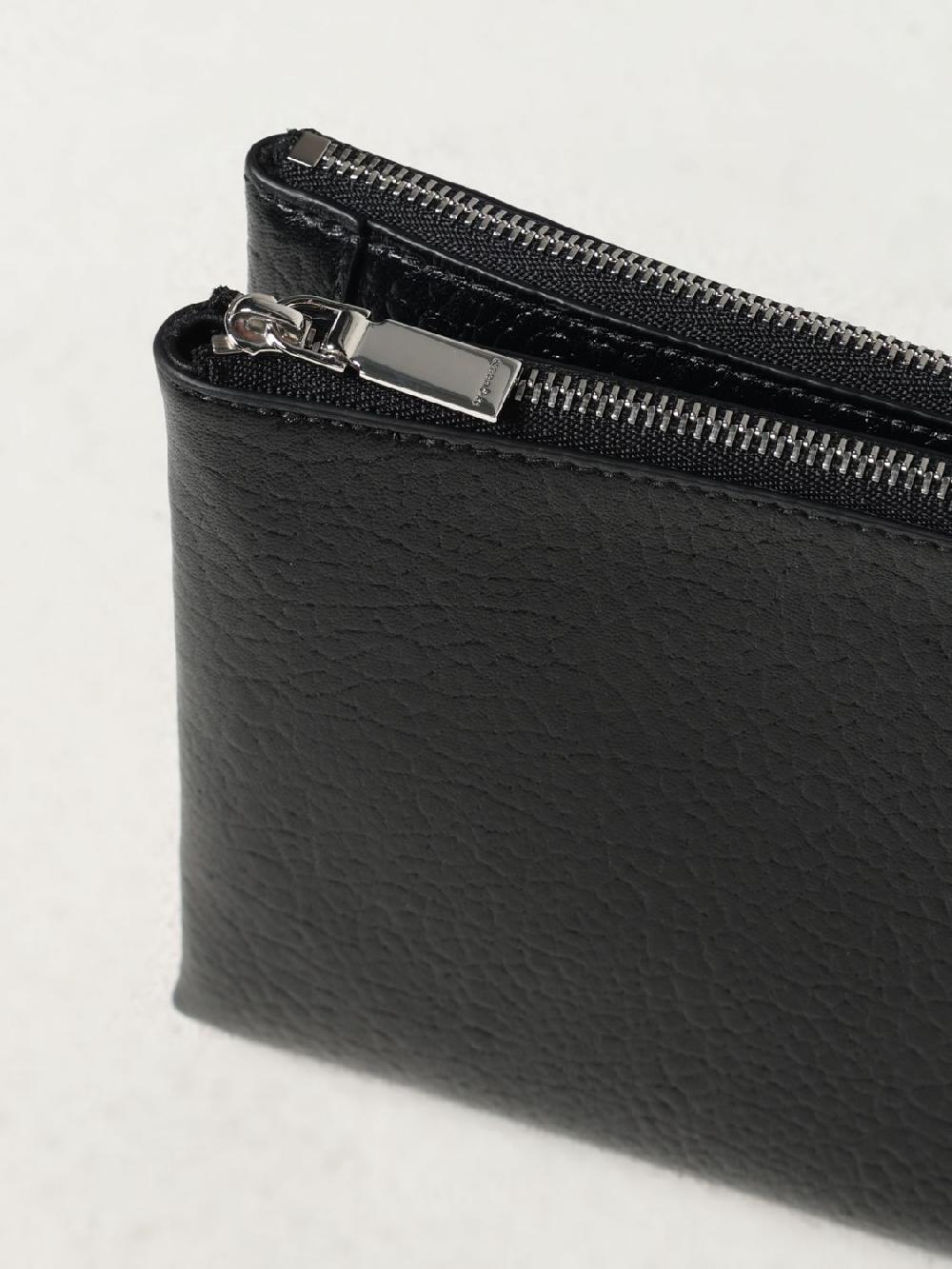 Giglio Clutch Alexander McQueen in pelle a grana Nuovo