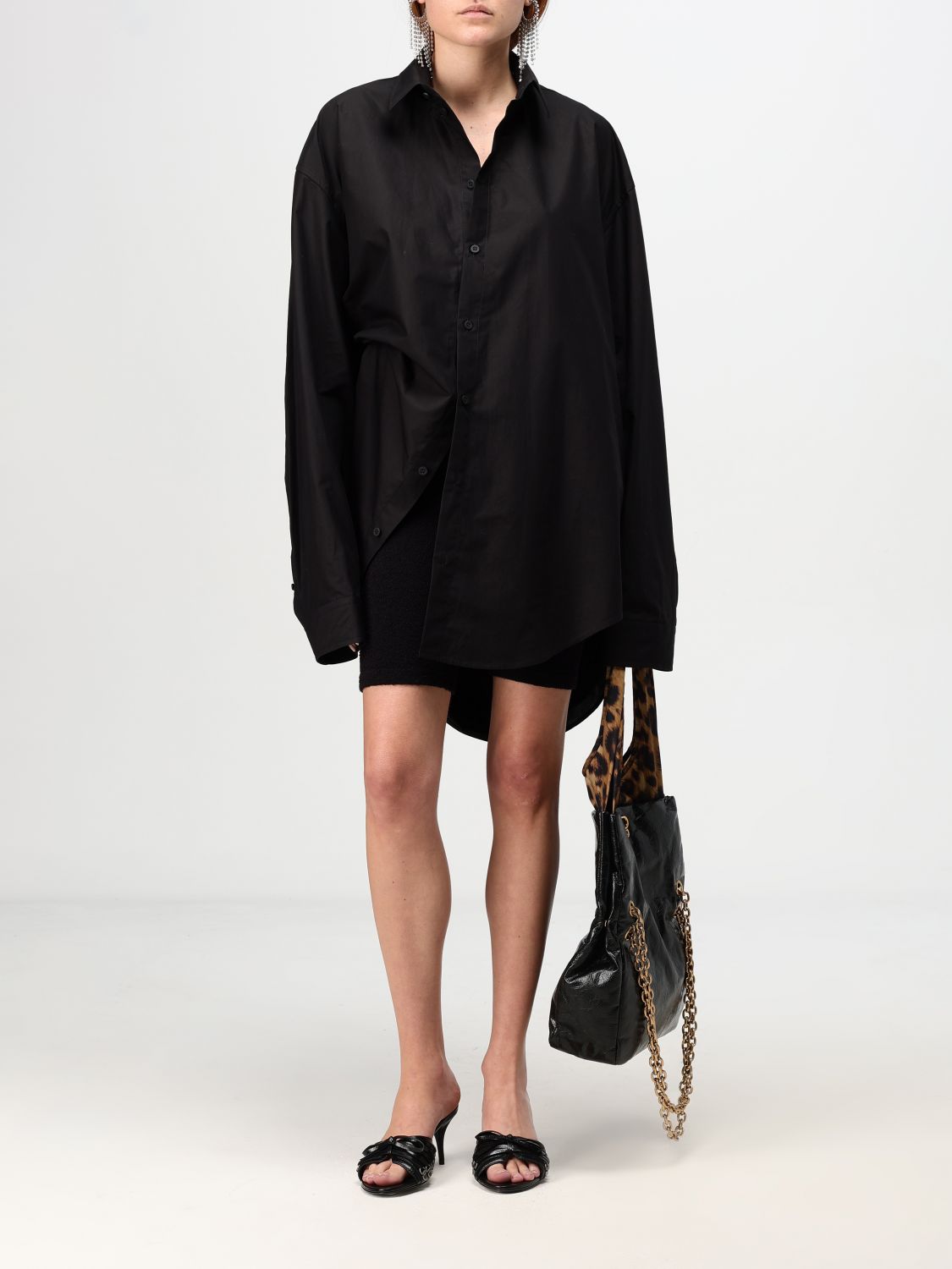 Giglio Abito chemisier Balenciaga in cotone Vendita