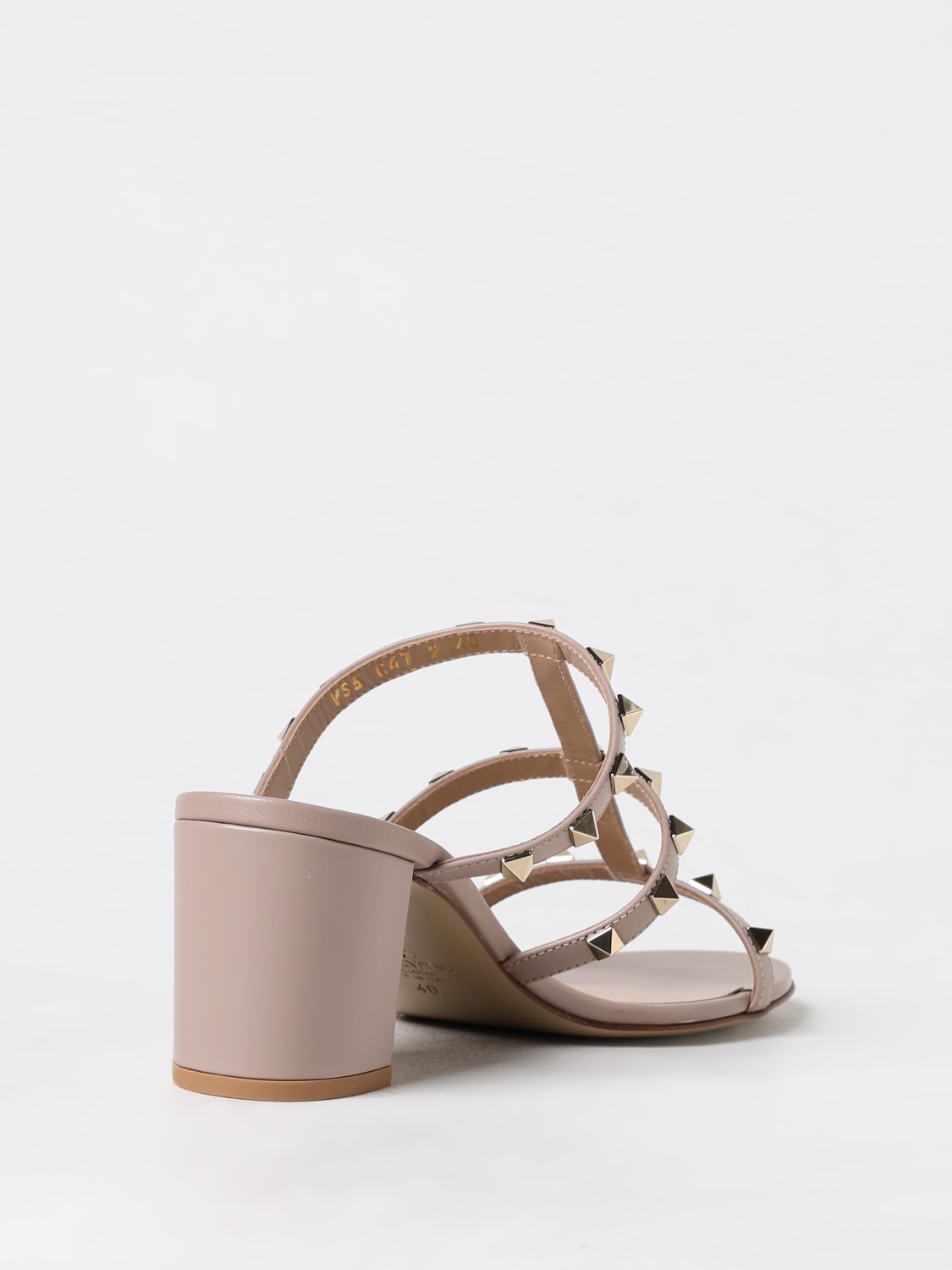 Giglio Sandalo Rockstud Valentino Garavani in nappa Soddisfazione Garantita