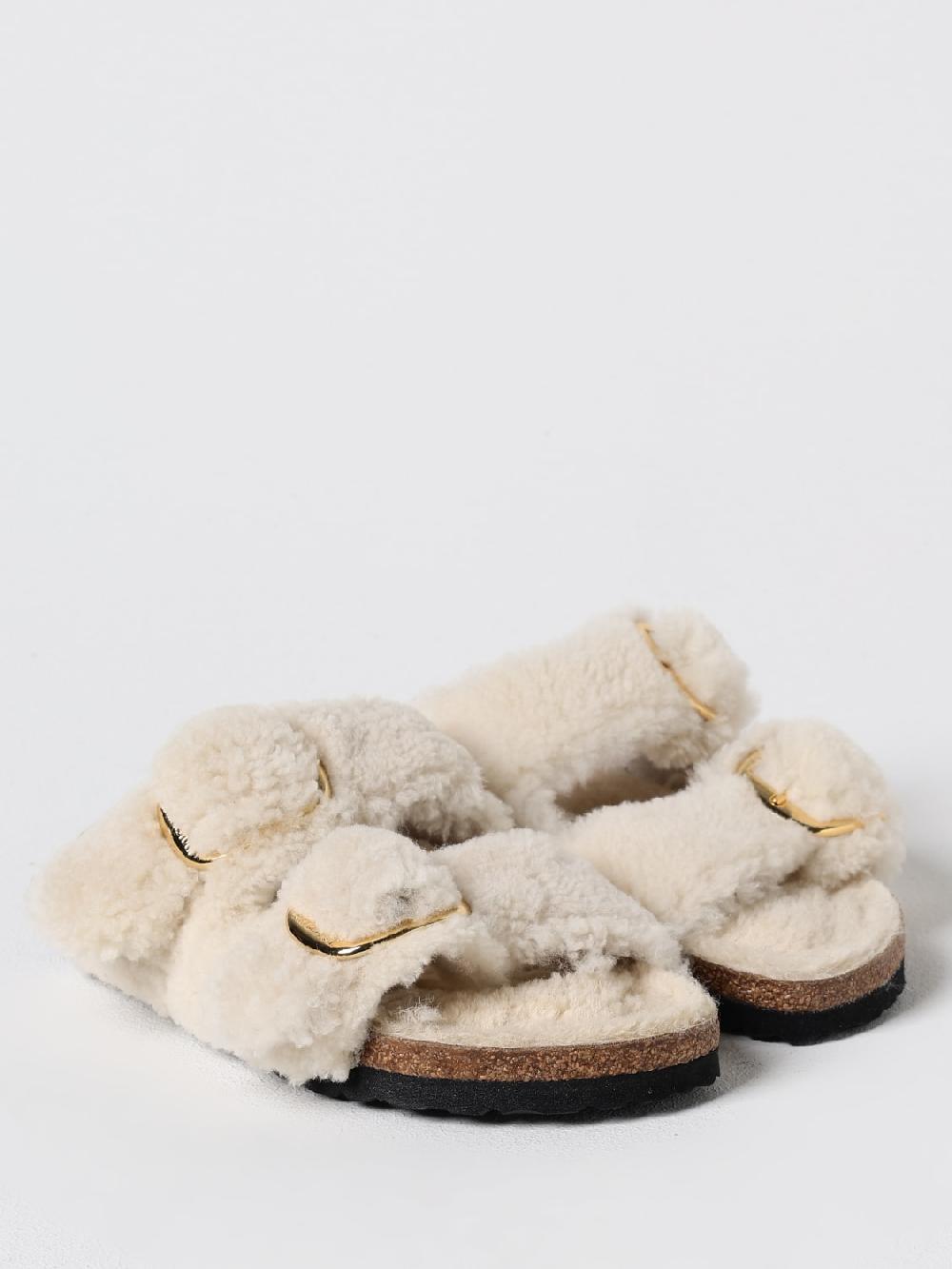 Giglio Sandalo Arizona Birkenstock in shearling Acquista Ora