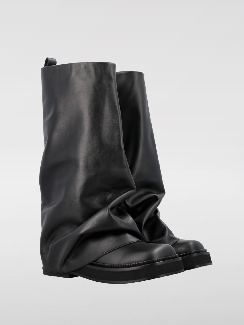 Giglio Stivale Robin The Attico in nappa arricciata Shopping Online