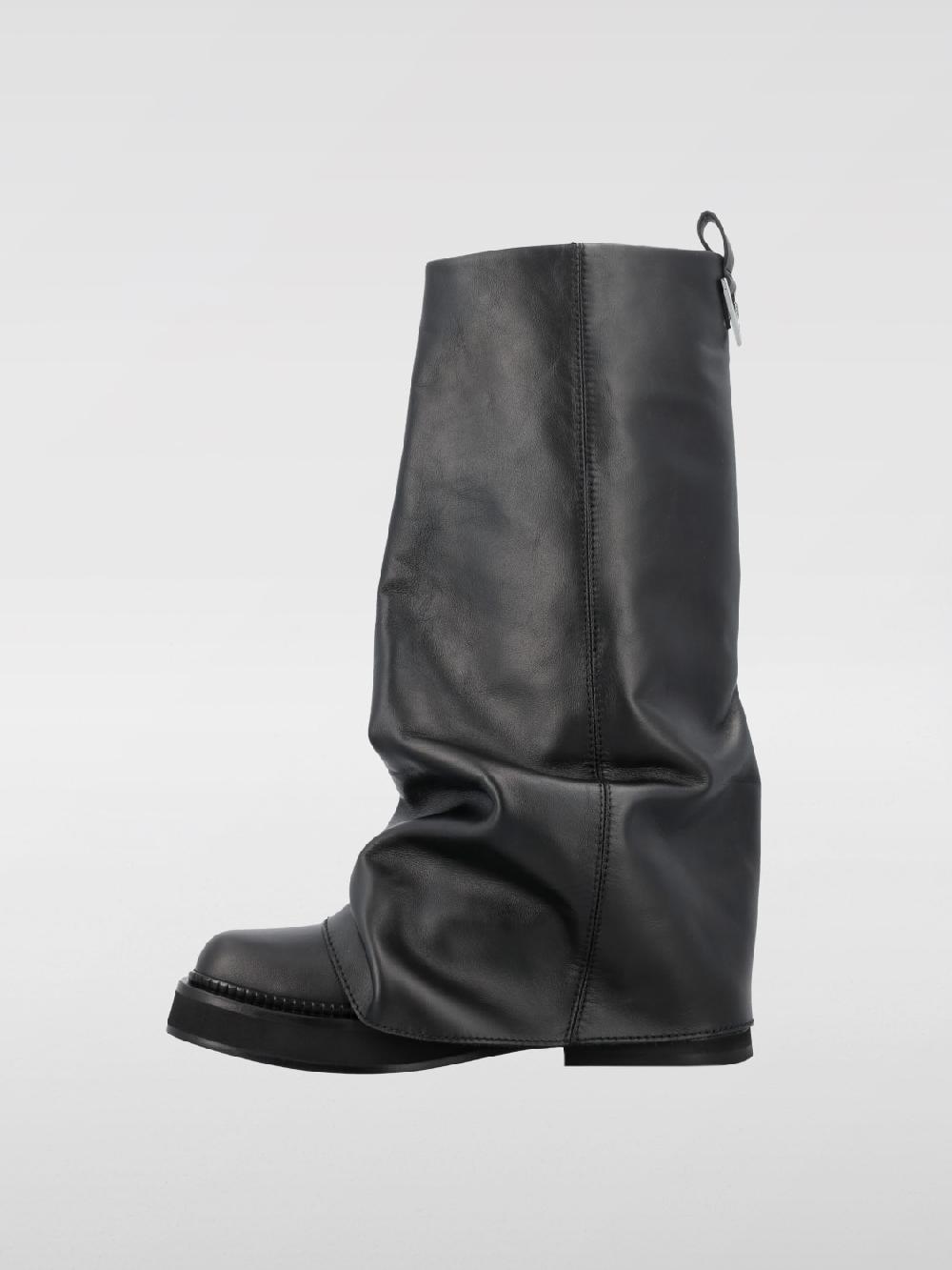 Giglio Stivale Robin The Attico in nappa arricciata Shopping Online