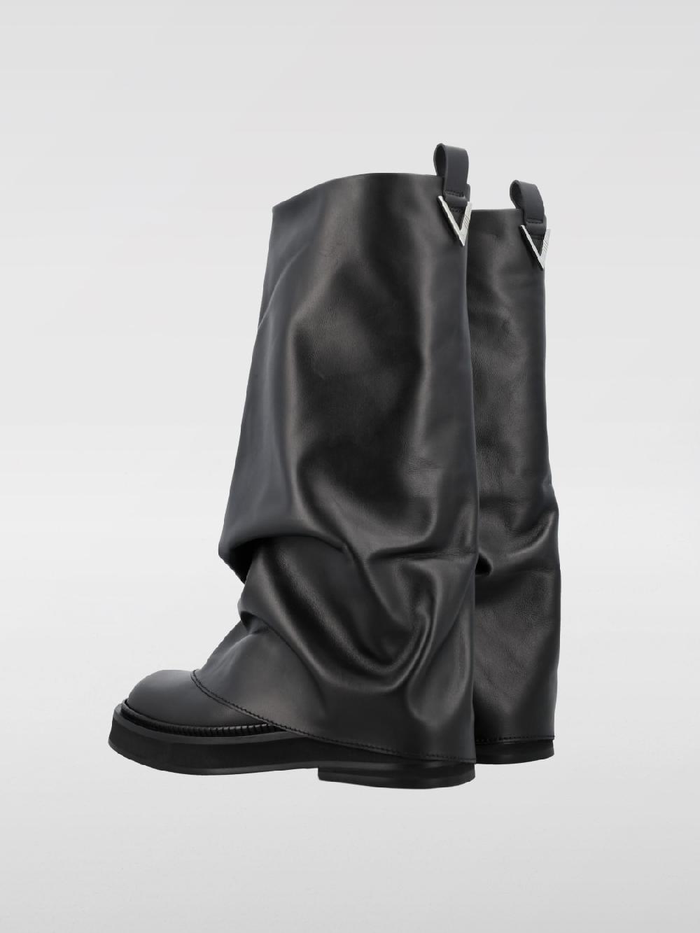 Giglio Stivale Robin The Attico in nappa arricciata Shopping Online
