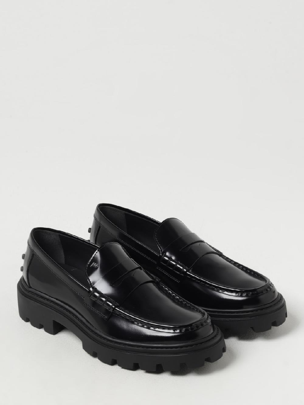 Giglio Mocassino Tod's in pelle spazzolata Sottocosto