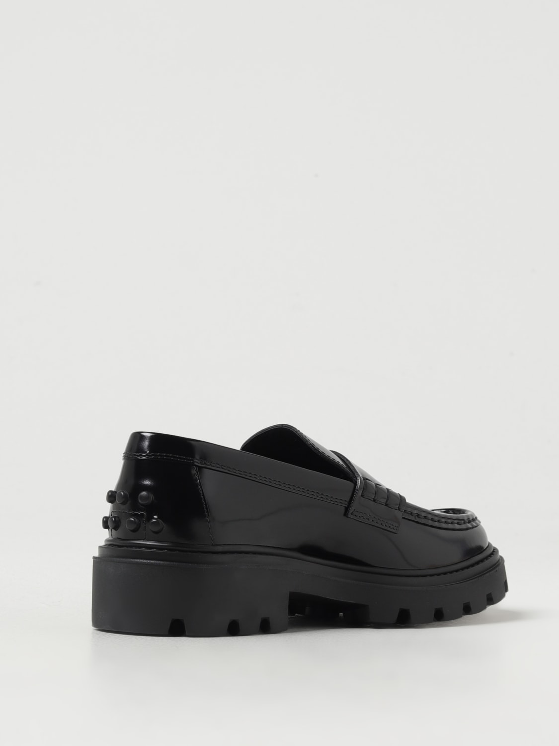 Giglio Mocassino Tod's in pelle spazzolata Sottocosto