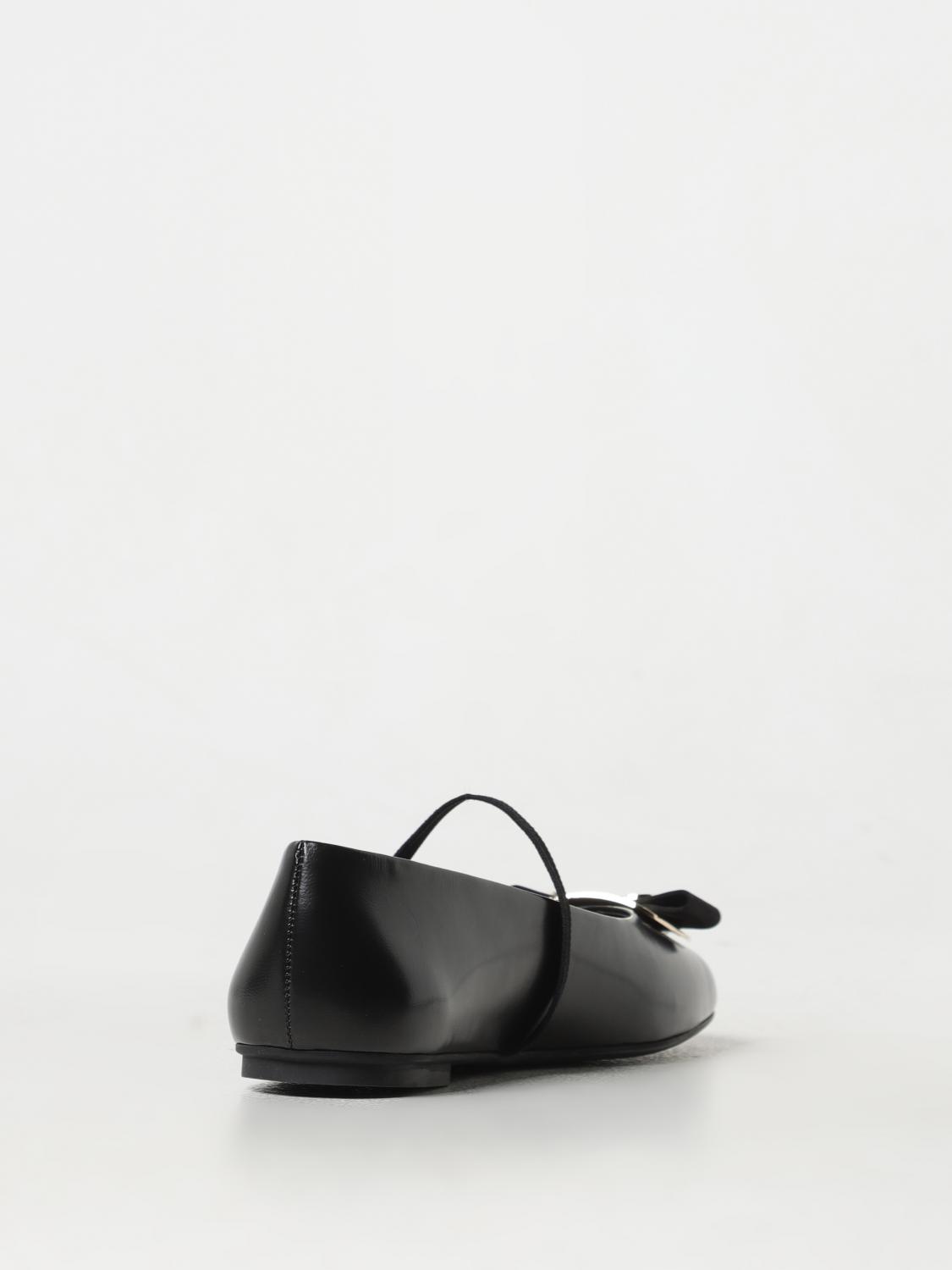 Giglio Ballerina New Vara Ferragamo in pelle Outlet