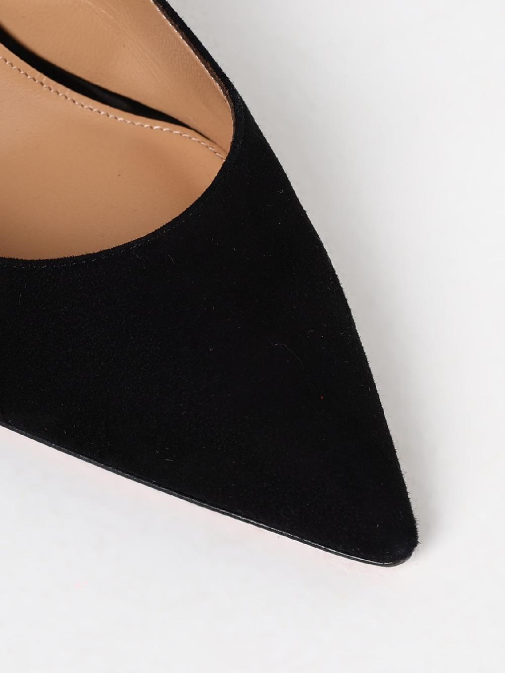 Giglio Pump Bow Tie Aquazzura in camoscio Nuova
