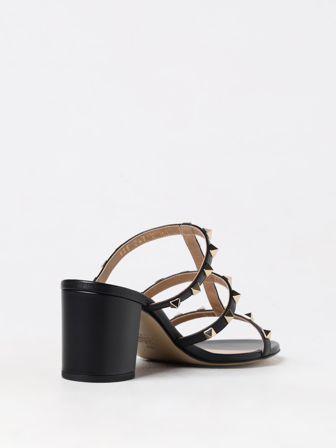 Giglio Sandalo Rockstud Valentino Garavani in nappa Italia