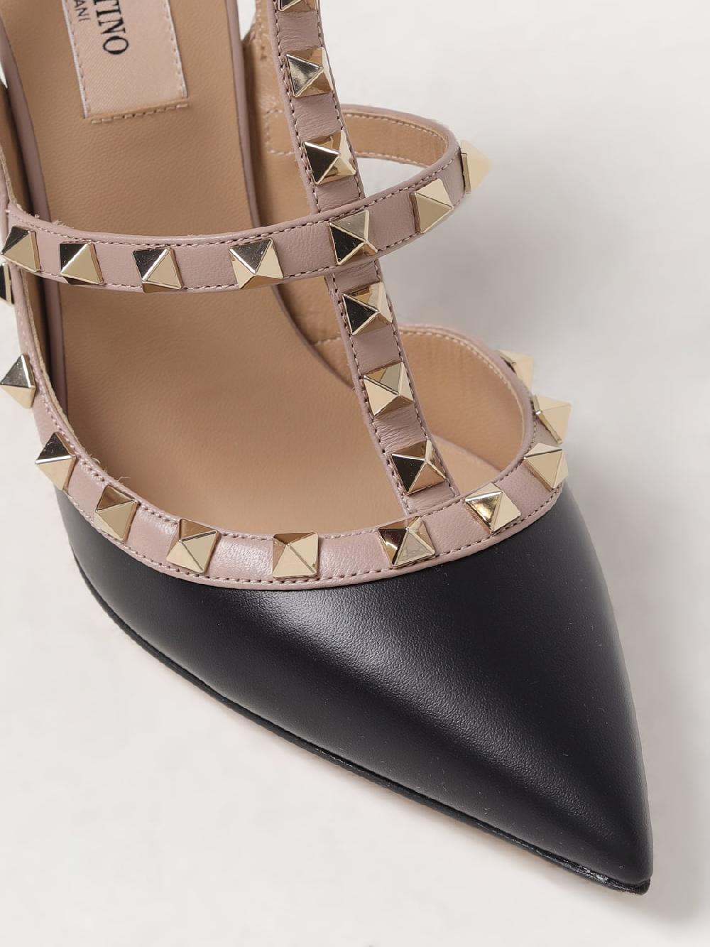 Giglio Pump Rockstud Valentino Garavani in pelle Promozione Limitata