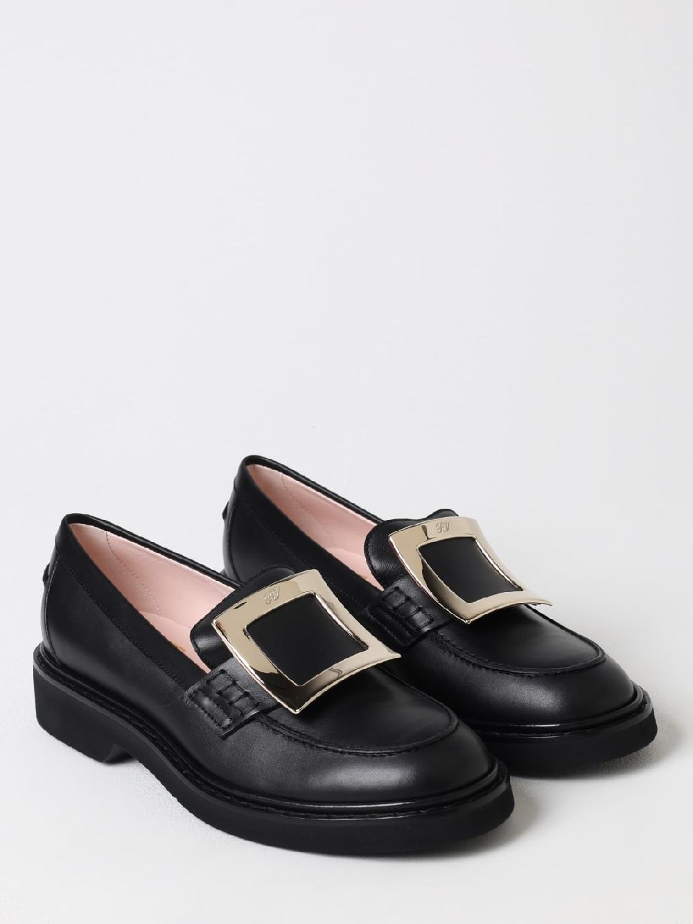 Giglio Mocassino Roger Vivier in pelle con fibbia decorativa Economico