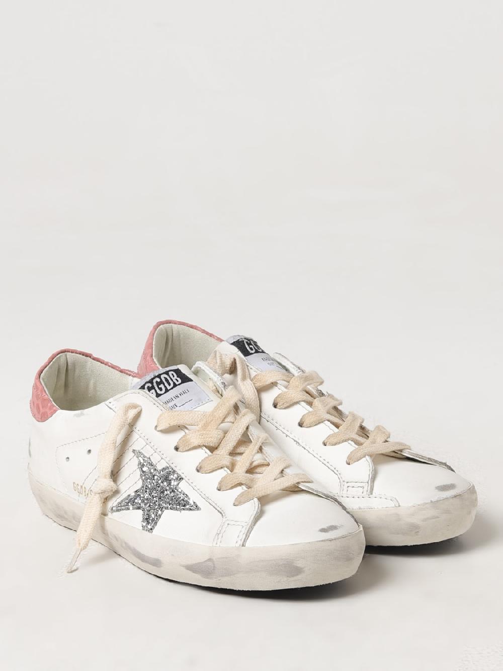Giglio Sneakers Super-Star Golden Goose in pelle used Saldi