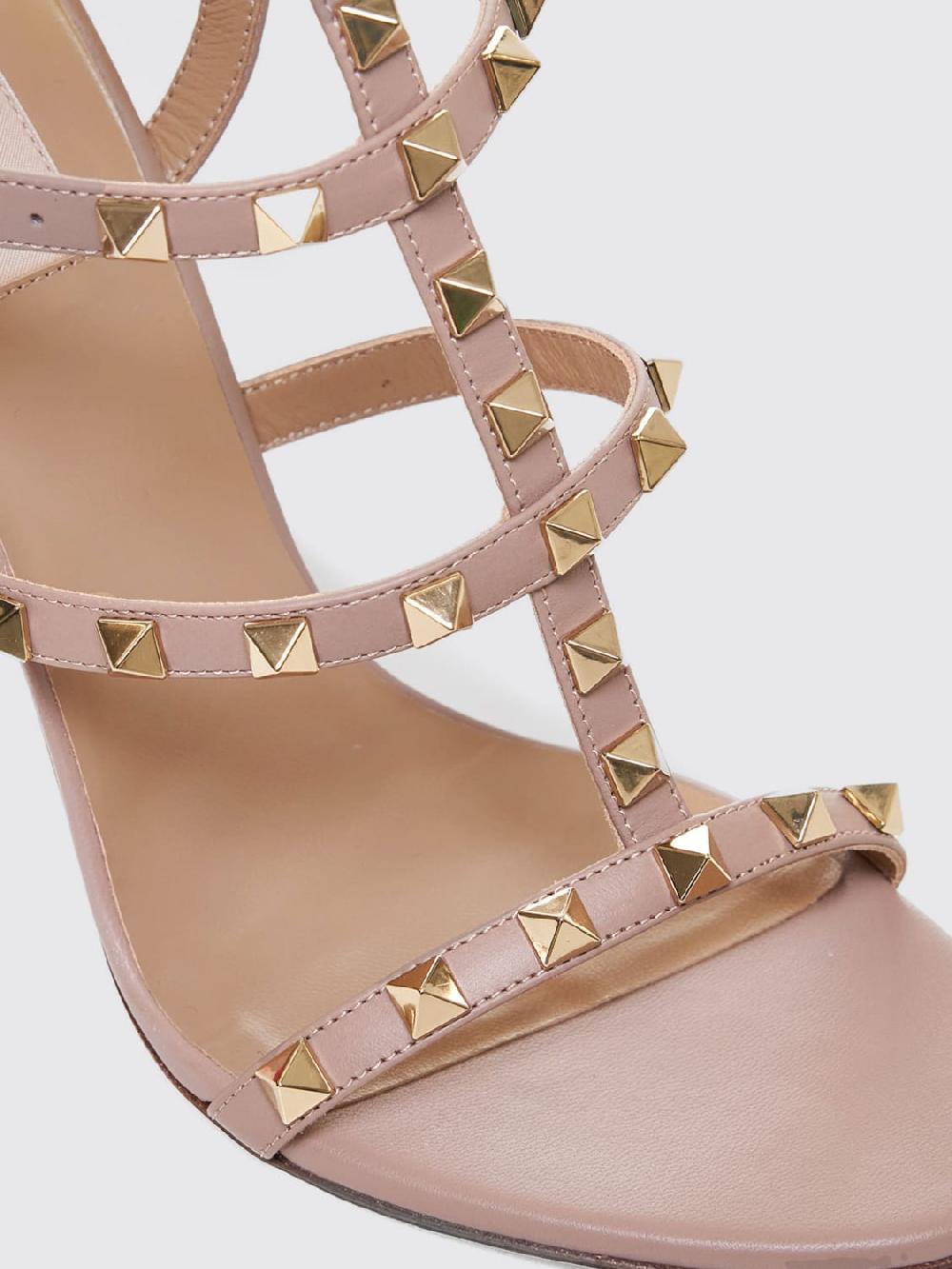 Giglio Sandalo Rockstud Valentino Garavani in pelle Offerte