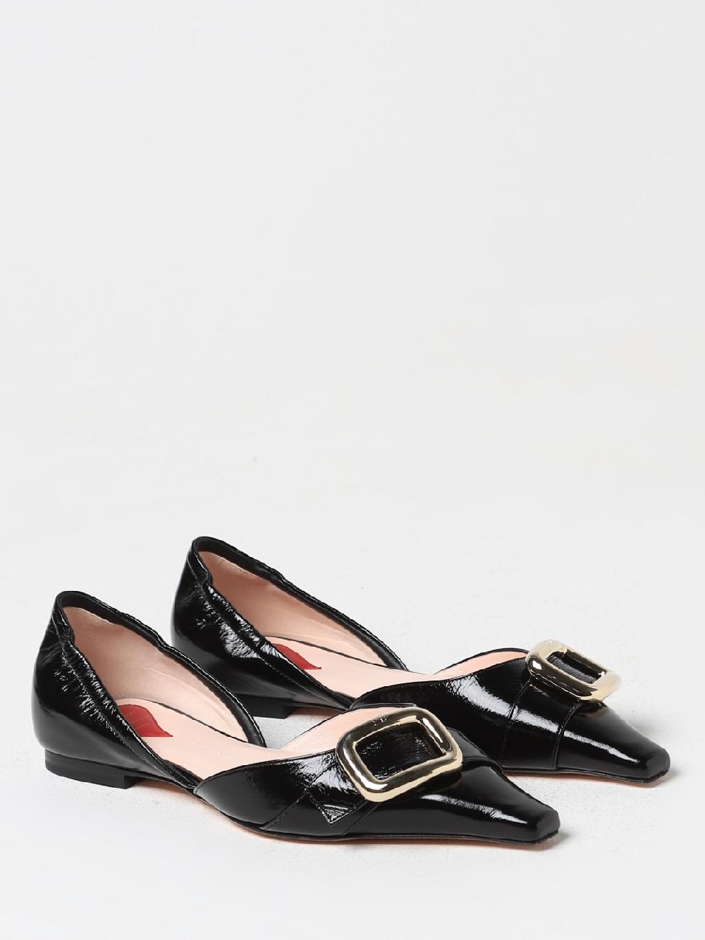 Giglio Ballerina Dorsay Viv' Canard Roger in vernice Saldi Di Fabbrica