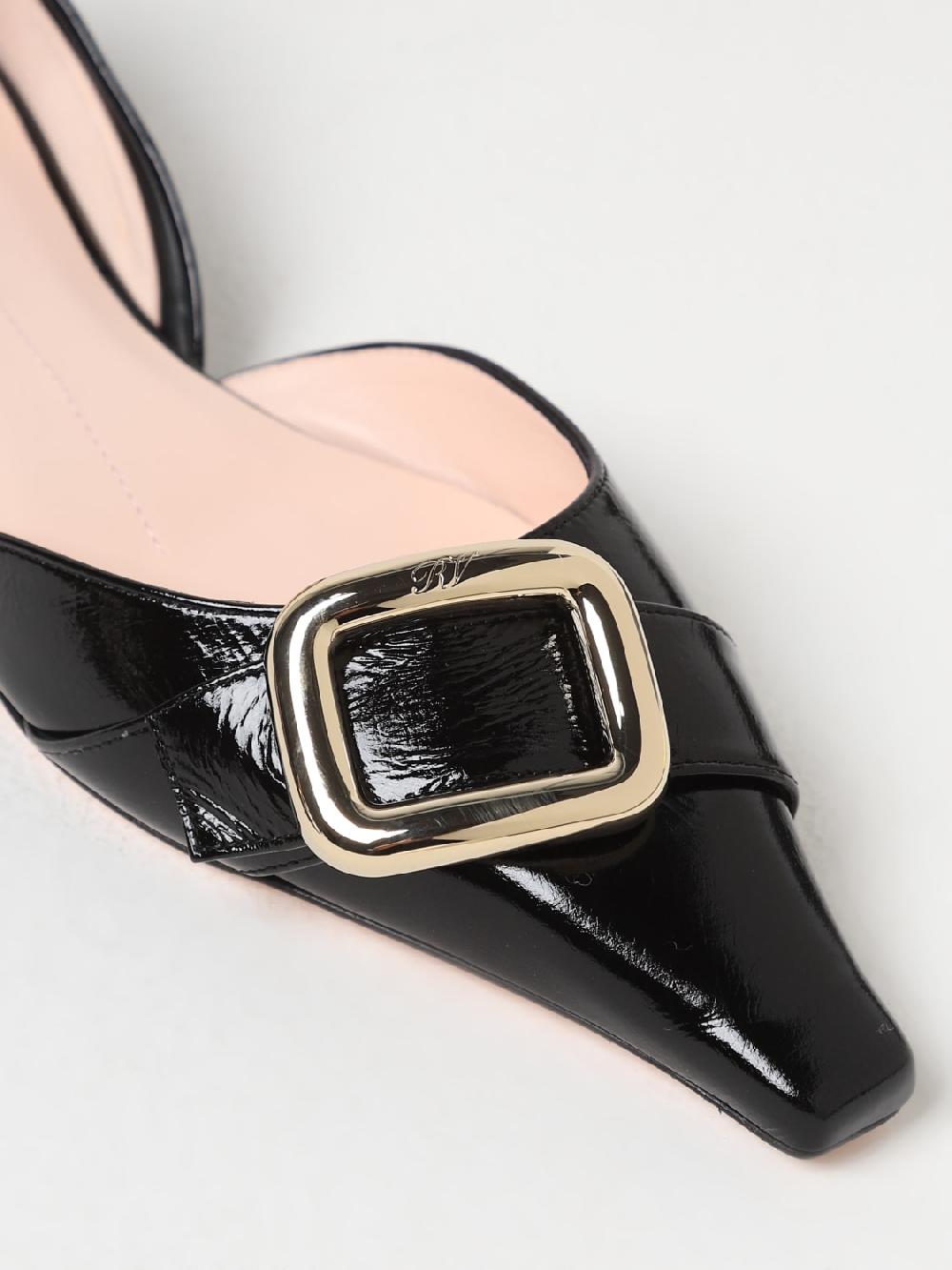 Giglio Ballerina Dorsay Viv' Canard Roger in vernice Saldi Di Fabbrica