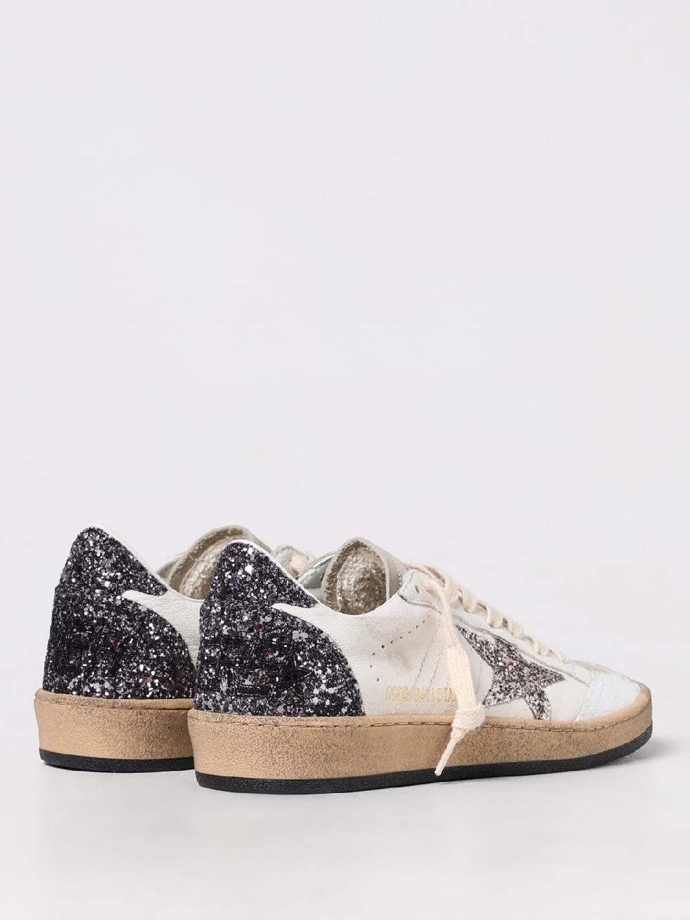 Giglio Sneakers Ball Star Golden Goose in pelle Offerta per la Festa della Mamma