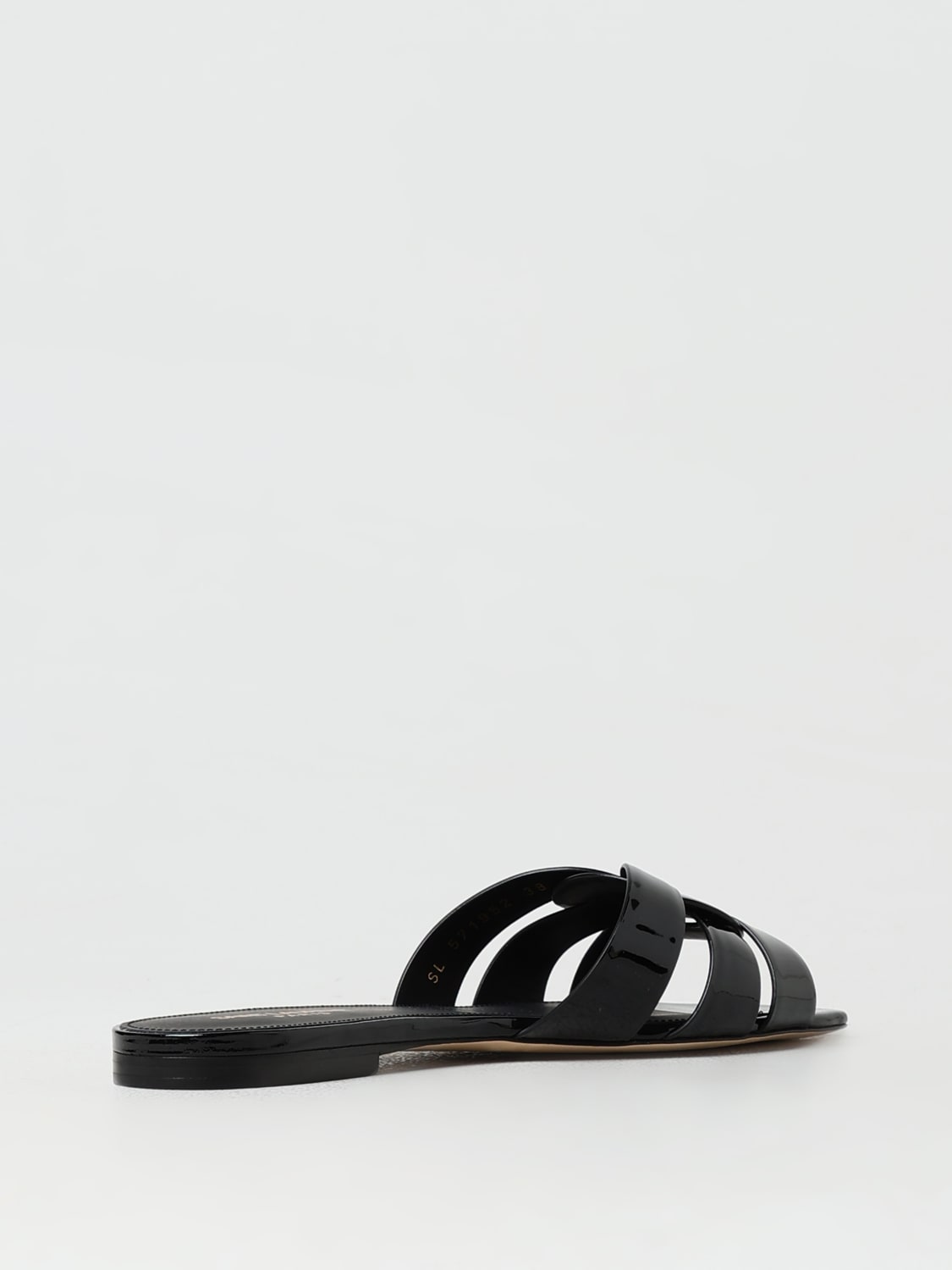 Giglio Mules Nu Pieds 05 Tribute Saint Laurent in vernice Offerta San Valentino