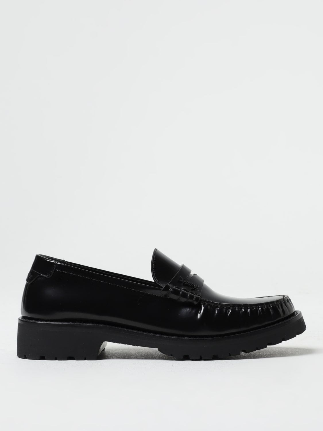 Giglio Mocassino Saint Laurent in pelle spazzolata Offerta Anniversario