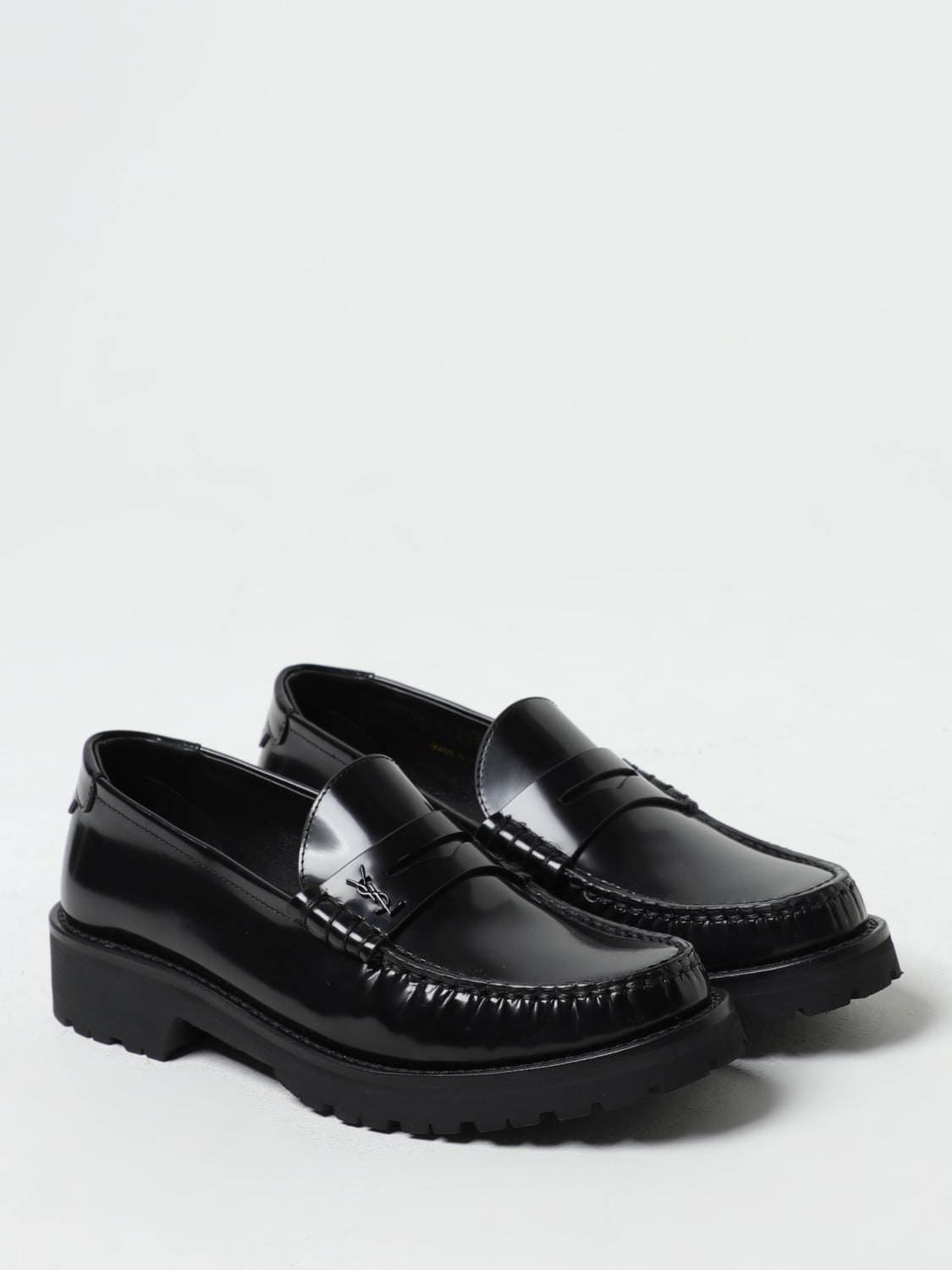 Giglio Mocassino Saint Laurent in pelle spazzolata Offerta Anniversario
