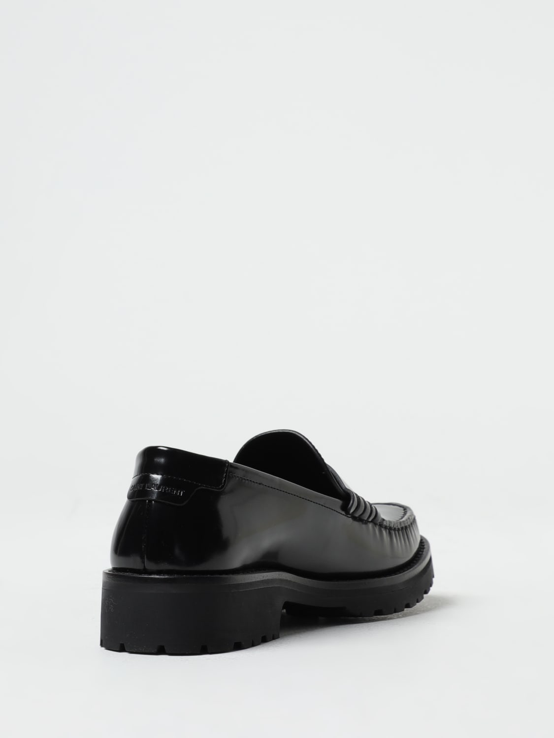 Giglio Mocassino Saint Laurent in pelle spazzolata Offerta Anniversario
