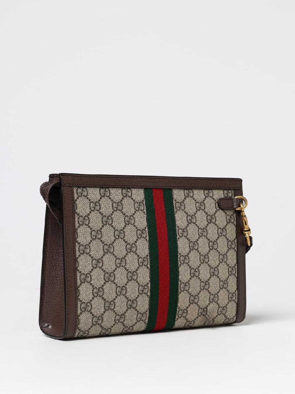 Giglio Pouch Ophidia Gucci in tessuto GG Supreme Sconti VIP