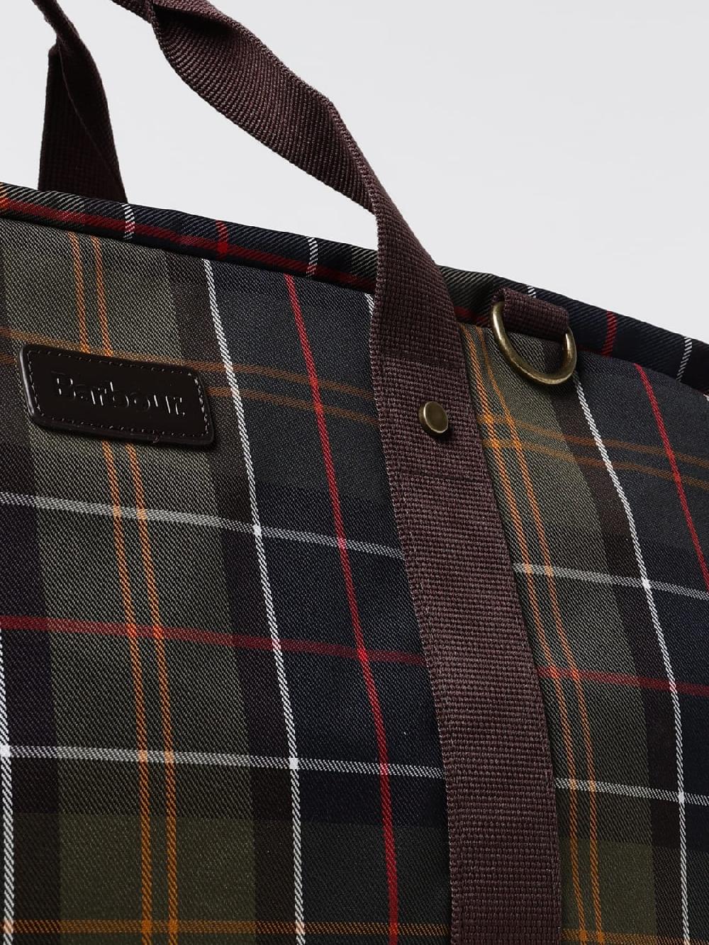Giglio Borsone Torridon Barbour in nylno tartan Fino al 50% di sconto