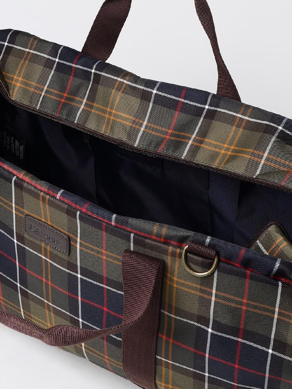 Giglio Borsone Torridon Barbour in nylno tartan Fino al 50% di sconto