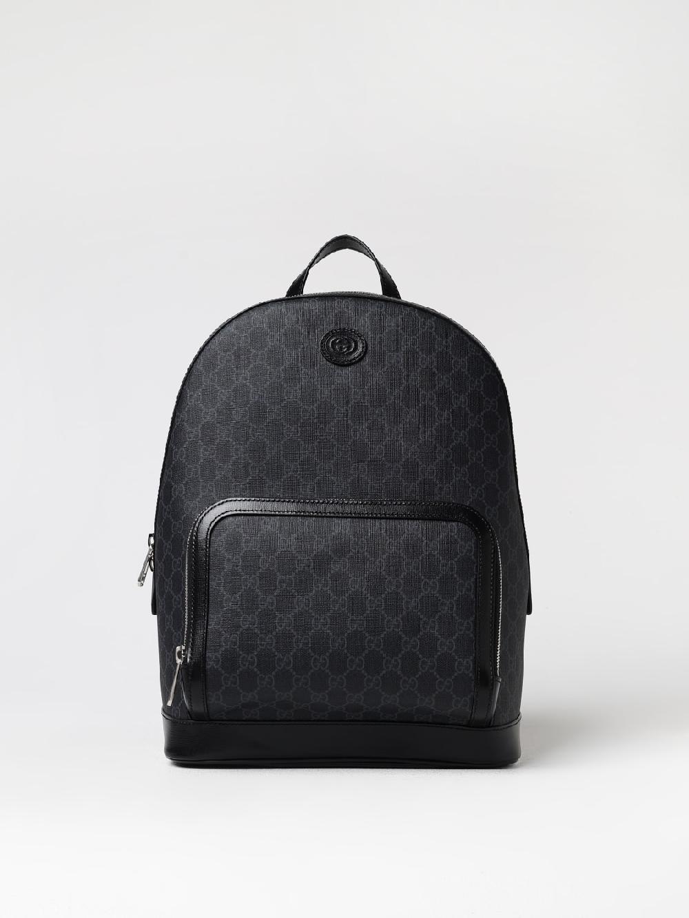 Giglio Zaino Gucci in tessuto GG Supreme e pelle 2025