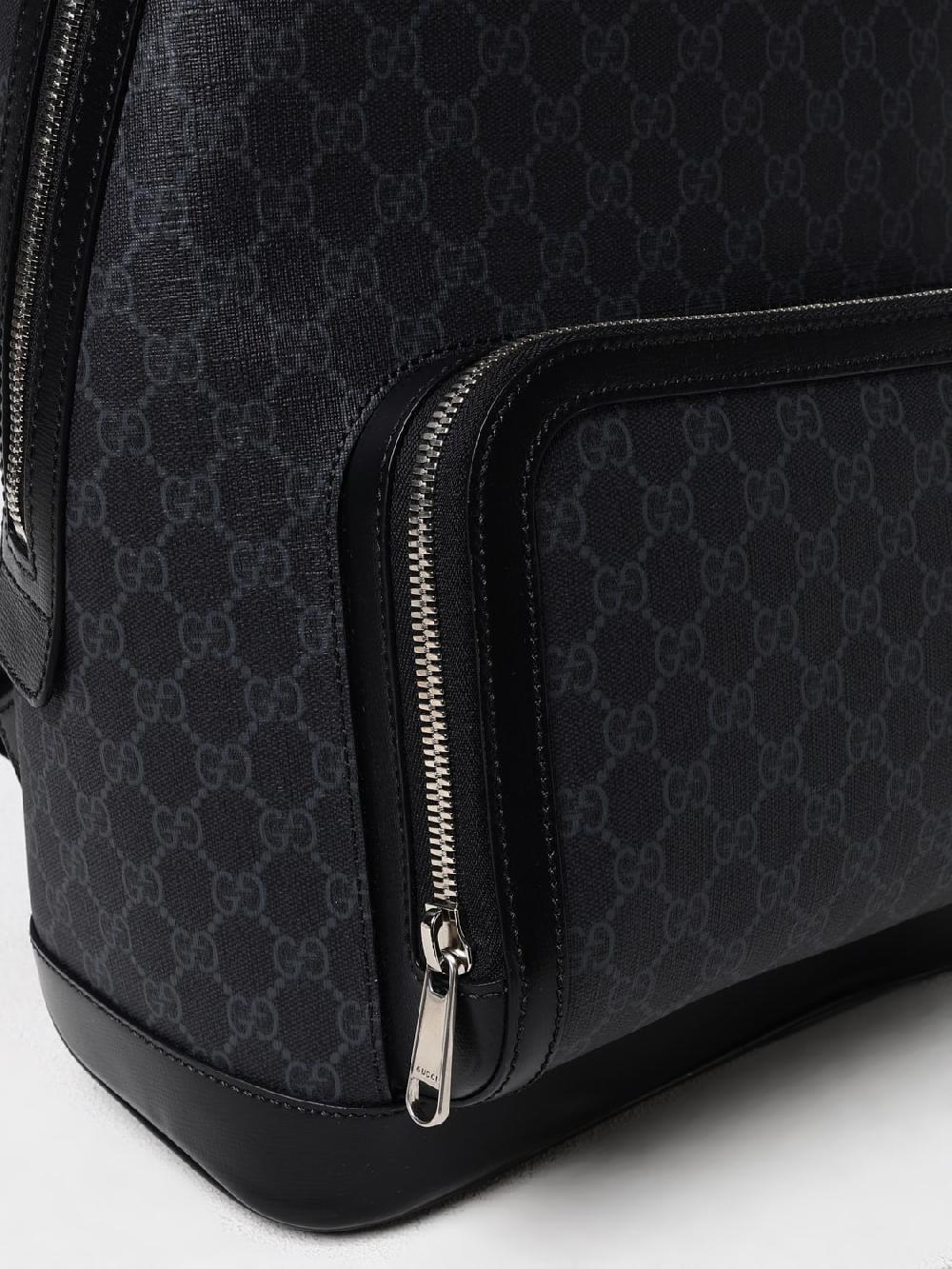 Giglio Zaino Gucci in tessuto GG Supreme e pelle 2025