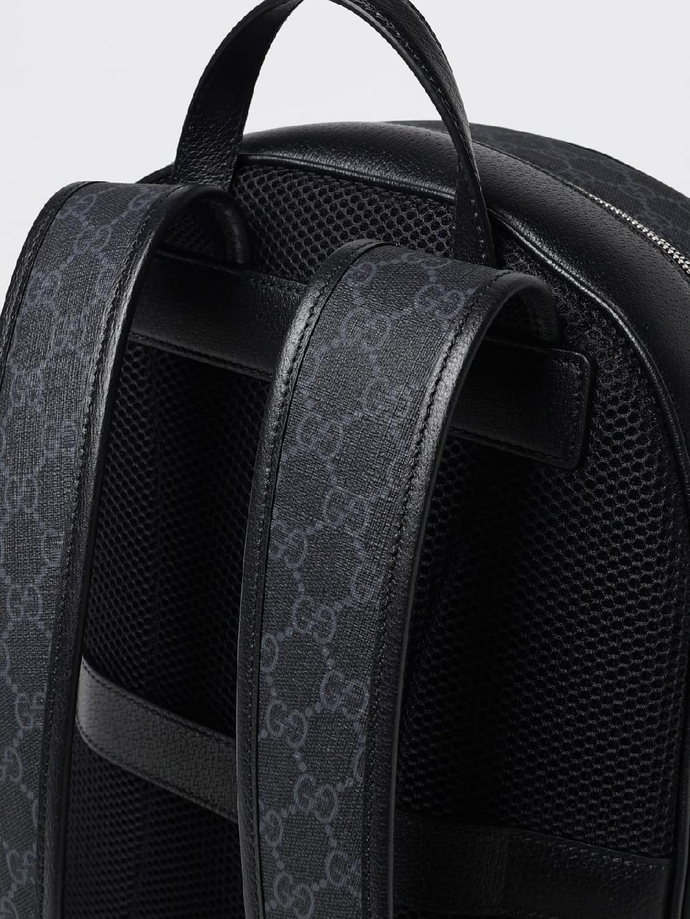 Giglio Zaino Gucci in tessuto GG Supreme e pelle Italy