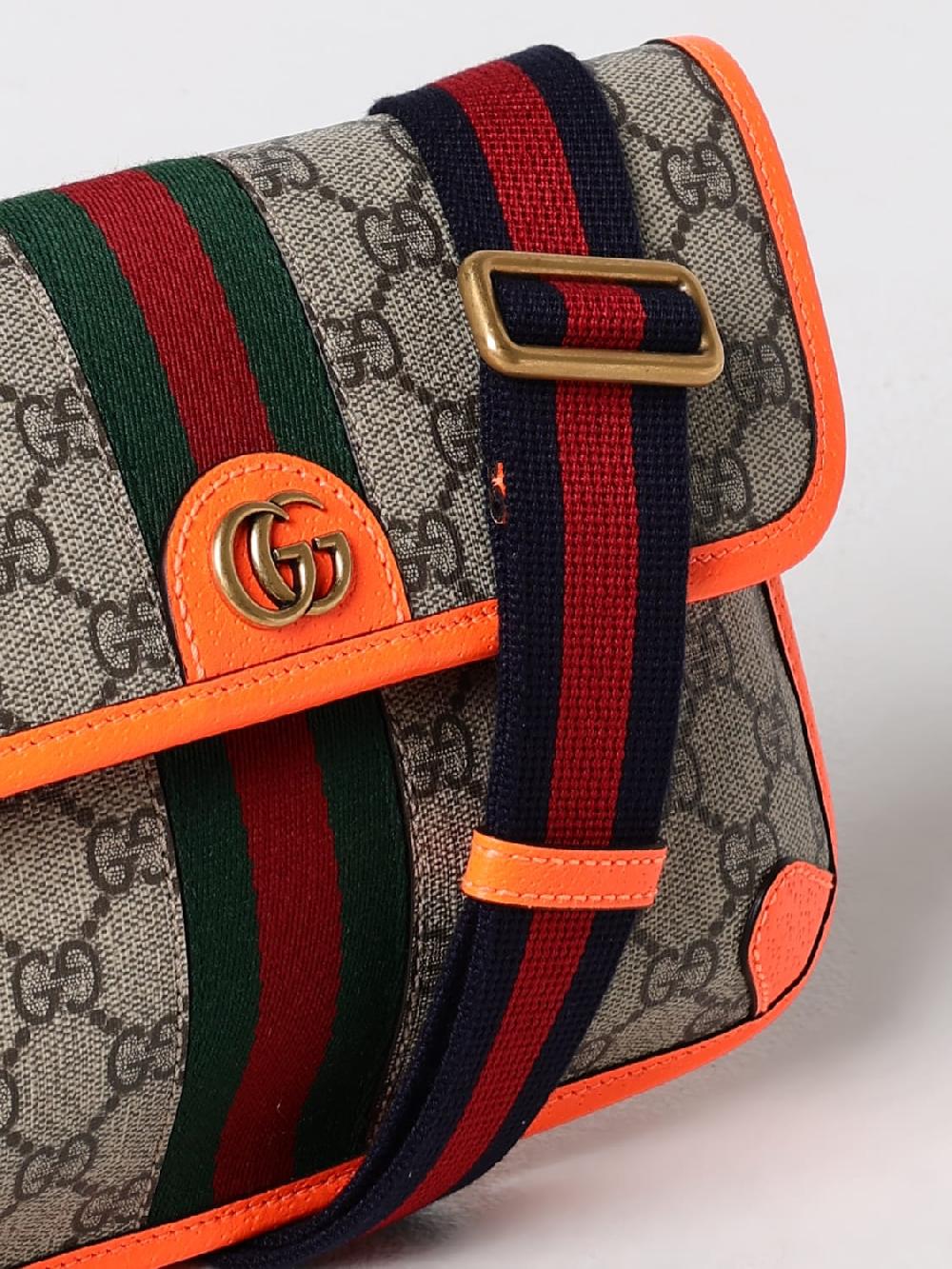 Giglio Borsa Ophidia Gucci in tessuto GG Supreme Promozione