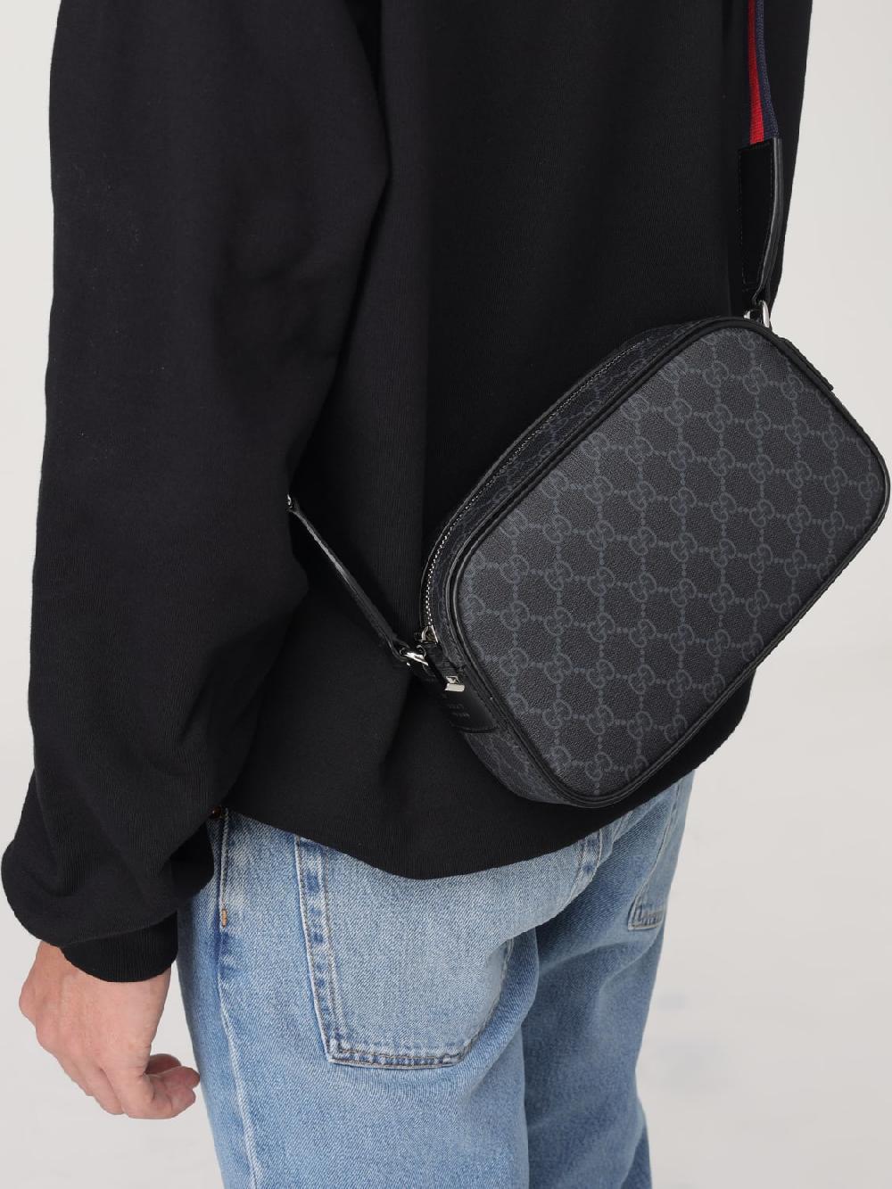 Giglio Borsa GG Gucci in tessuto GG Supreme Affare Del Giorno