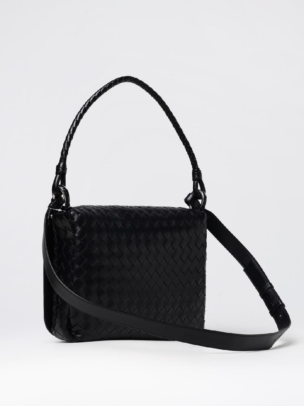 Giglio Borsa Messenger Swing Bottega Veneta in pelle intrecciata Sottocosto