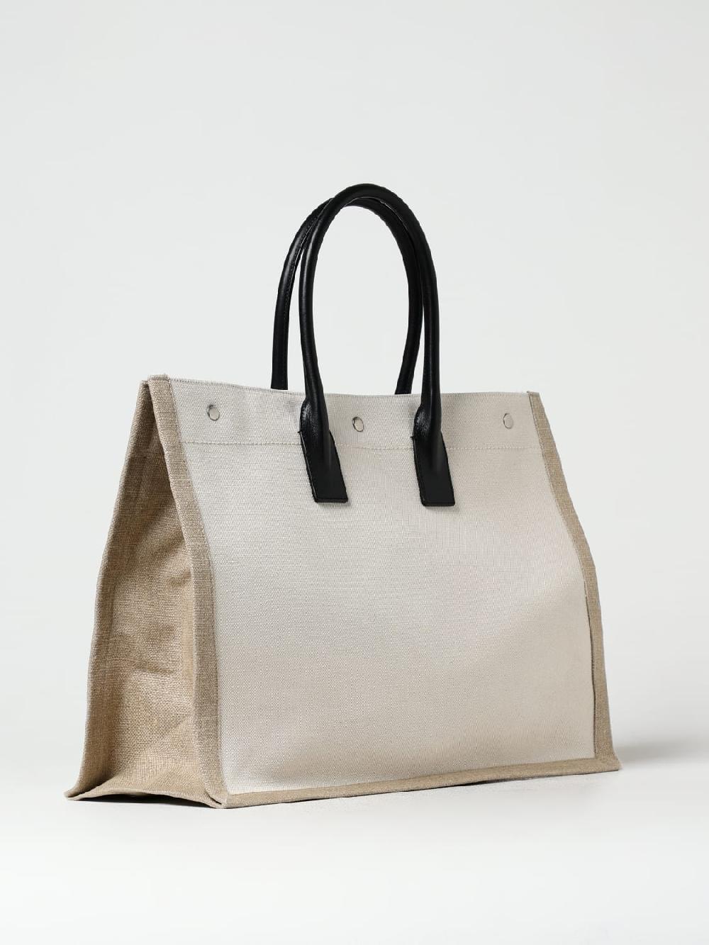Giglio Borsa Rive Gauche Saint Laurent in canvas di cotone Sconto